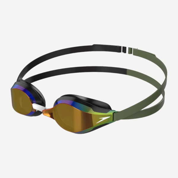 Очки для плавания Speedo Fastskin Speedsocket 2 Mirror (зеркальные; зеленый/синий/черный)